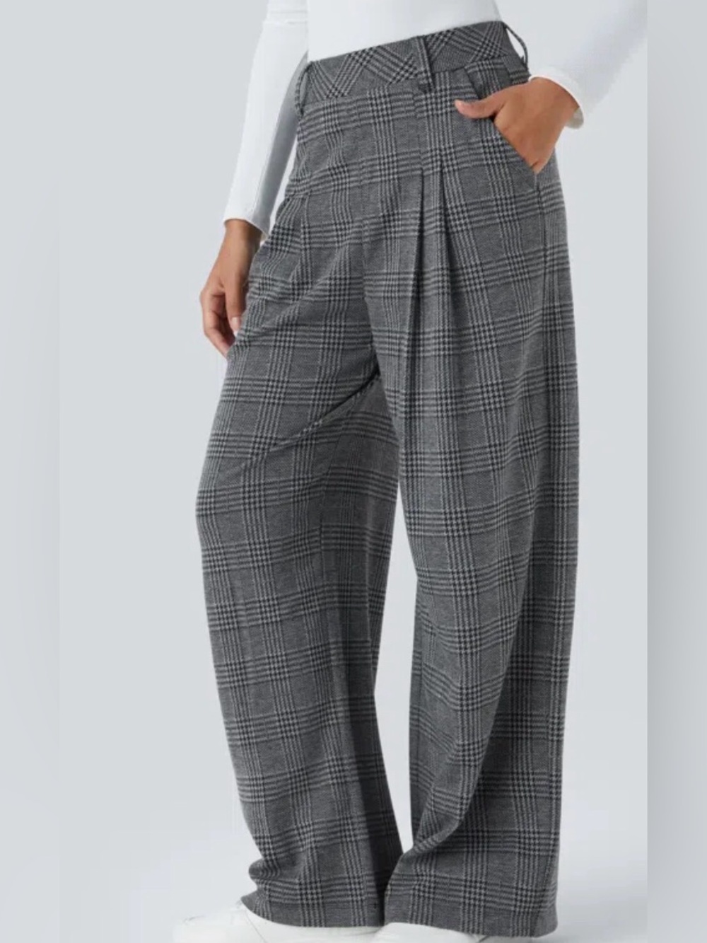 🌺NWT HALARA PLEATED WIDE LEG PANTS🌺size medium